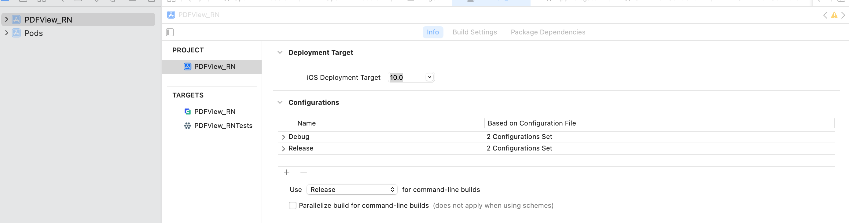 Make sure the deployment target is set to 10.0 or higher: