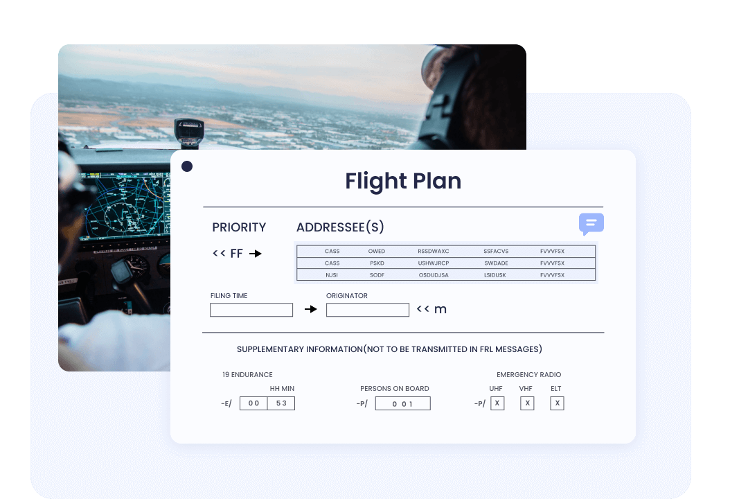 Annotate & Reply to Flight Plans