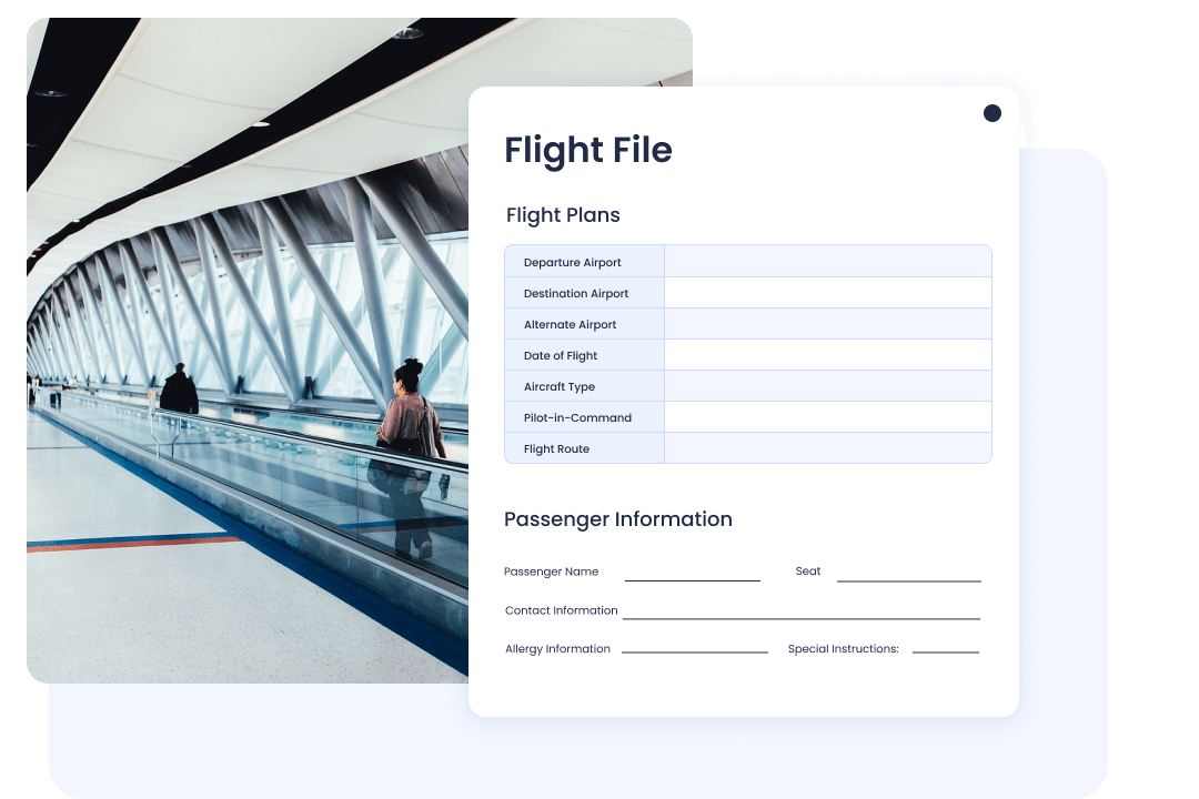 Organize Flight Manuals