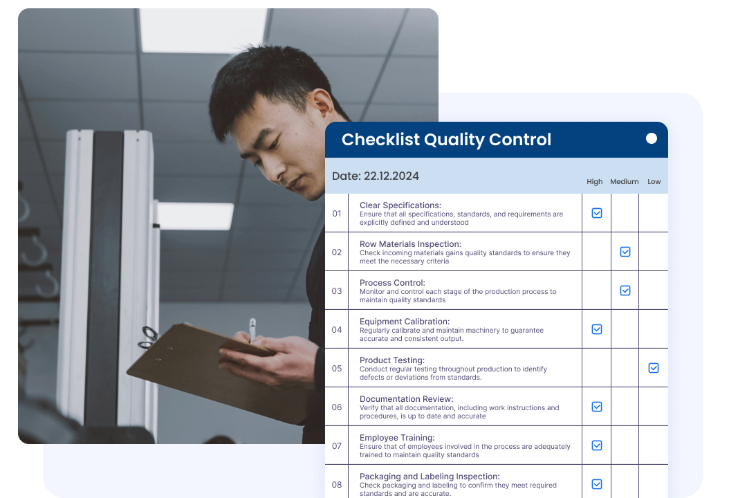 Streamline QC/QA Process